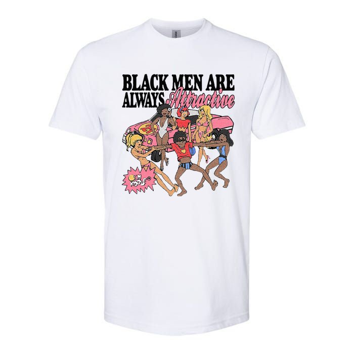 Black Men Are Always Attractive Softstyle CVC T-Shirt