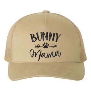 Bunny Mama Animal Lovers Pet Owner Gifts Rabbit Mom Yupoong Adult 5-Panel Trucker Hat