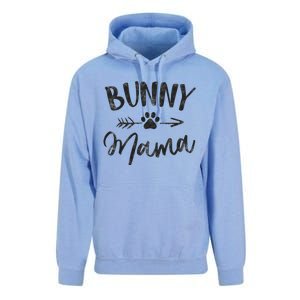 Bunny Mama Animal Lovers Pet Owner Gifts Rabbit Mom Unisex Surf Hoodie