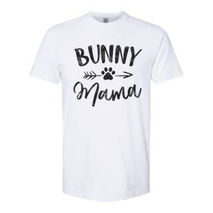 Bunny Mama Animal Lovers Pet Owner Gifts Rabbit Mom Softstyle CVC T-Shirt