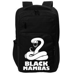 Black Mambas Are My Spirit Animal Scary Snake Impact Tech Backpack