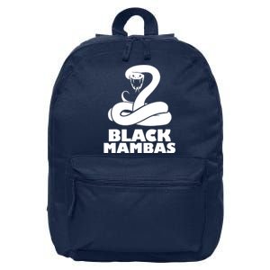 Black Mambas Are My Spirit Animal Scary Snake 16 in Basic Backpack