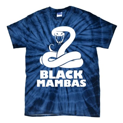 Black Mambas Are My Spirit Animal Scary Snake Tie-Dye T-Shirt