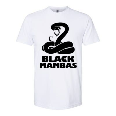 Black Mambas Are My Spirit Animal Scary Snake Softstyle® CVC T-Shirt