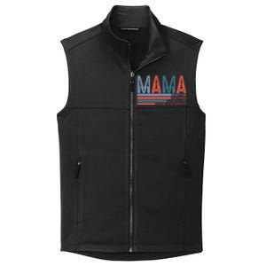 Baseball Mama Biggest Fan Loud Proud Collective Smooth Fleece Vest