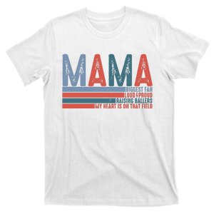 Baseball Mama Biggest Fan Loud Proud T-Shirt