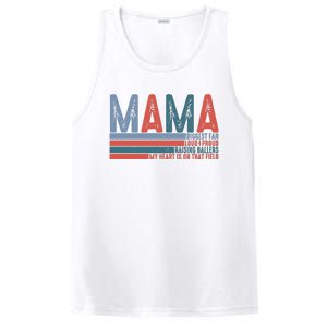 Baseball Mama Biggest Fan Loud Proud PosiCharge Competitor Tank