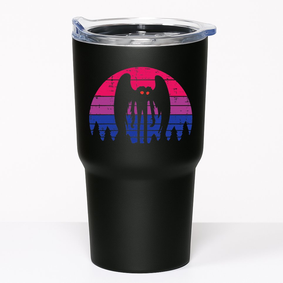 Bisexual Mothman Bi Pride Flag Bisexuality Lgbtq Women Tumbler