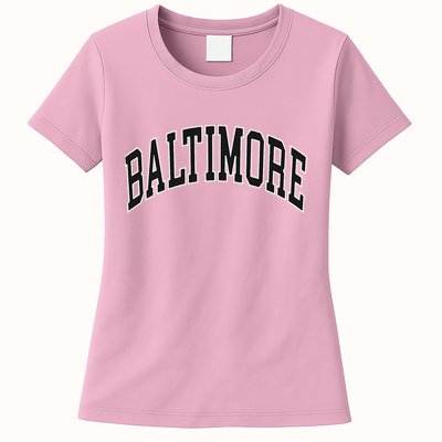 Baltimore Maryland Womens T-Shirt