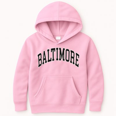 Baltimore Maryland Kids Hoodie