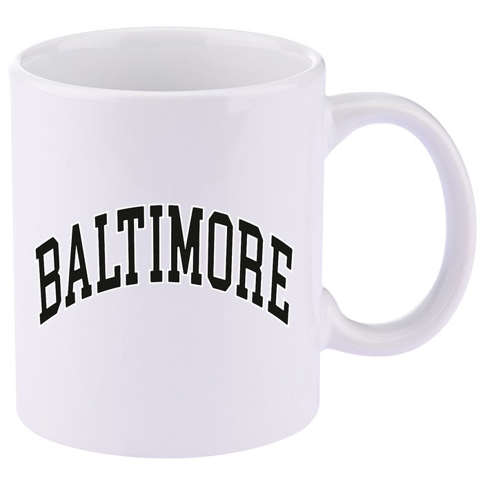 Baltimore Maryland 11oz C Handle Ceramic Mug