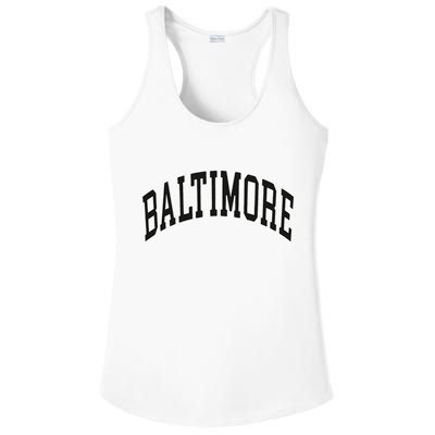 Baltimore Maryland Ladies PosiCharge Competitor Racerback Tank