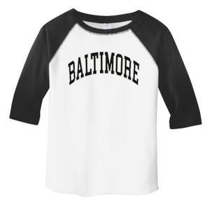 Baltimore Maryland Toddler Fine Jersey T-Shirt