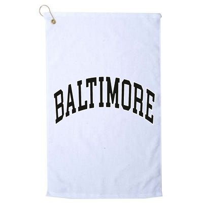 Baltimore Maryland Golf Towel