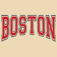 Boston Massachusetts Zip Tote Bag