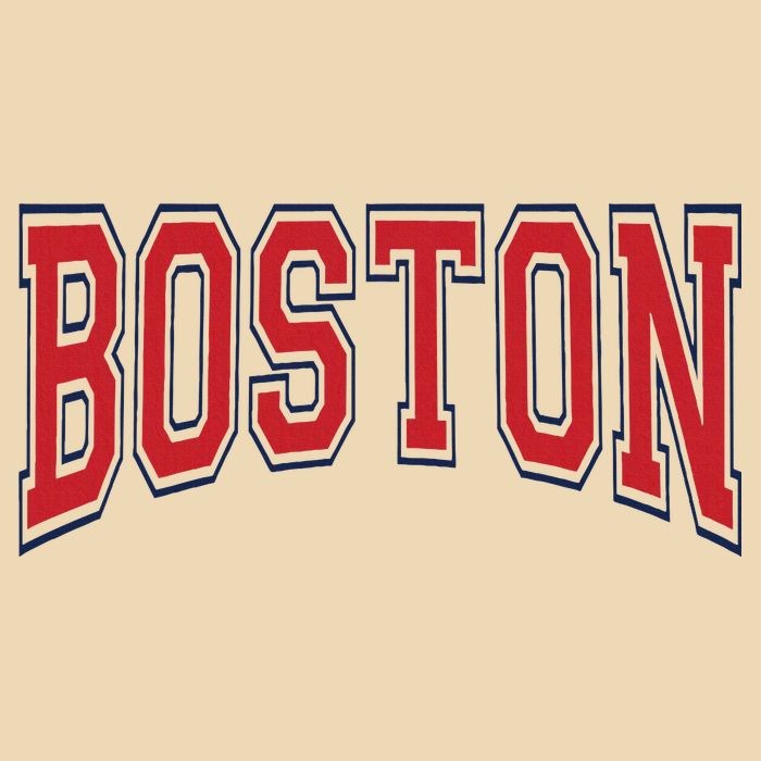 Boston Massachusetts Zip Tote Bag