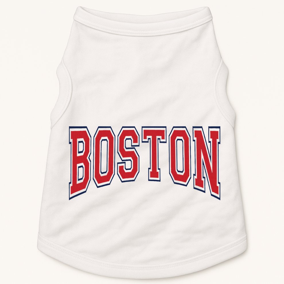 Boston Massachusetts Doggie Tank