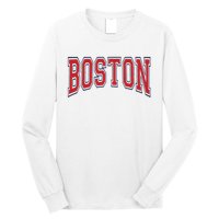 Boston Massachusetts Long Sleeve Shirt