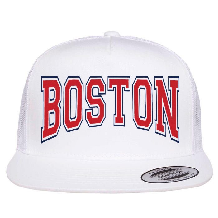 Boston Massachusetts Flatbill Hat