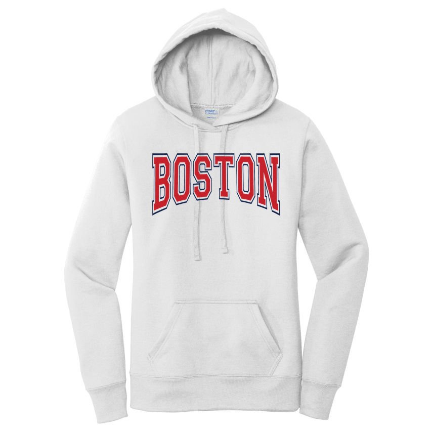Boston Massachusetts Women's Pullover Hoodie