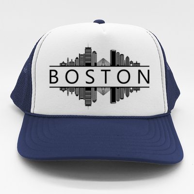 Boston Massachusetts Trucker Hat