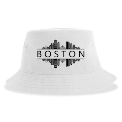 Boston Massachusetts Sustainable Bucket Hat