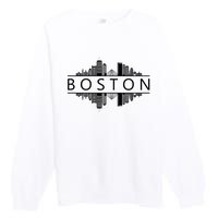 Boston Massachusetts Premium Crewneck Sweatshirt