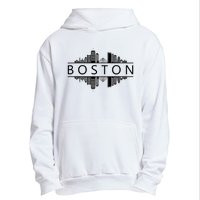 Boston Massachusetts Urban Pullover Hoodie