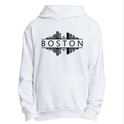 Boston Massachusetts Urban Pullover Hoodie