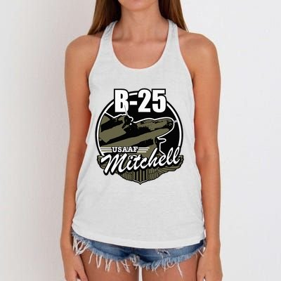 B25 Mitchell Women's Knotted Racerback Tank