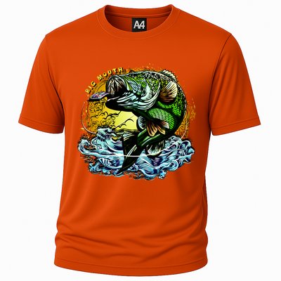 Big Mouth Bass Cooling Performance Crew T-Shirt