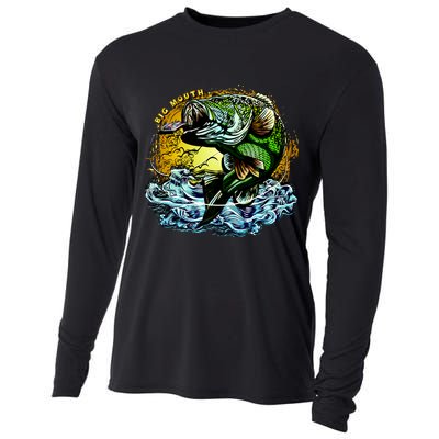 Big Mouth Bass Cooling Performance Long Sleeve Crew