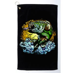 Big Mouth Bass Platinum Collection Golf Towel