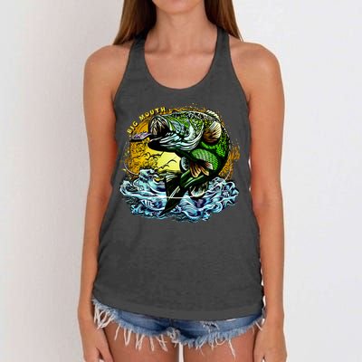 Big Mouth Bass Women's Knotted Racerback Tank