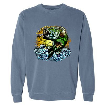 Big Mouth Bass Garment-Dyed Sweatshirt