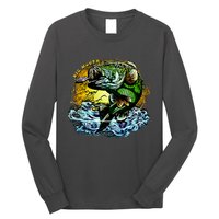 Big Mouth Bass Long Sleeve Shirt