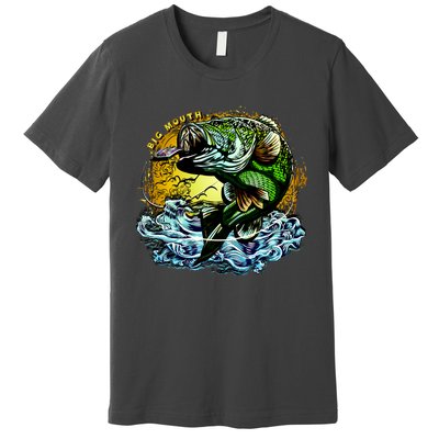 Big Mouth Bass Premium T-Shirt