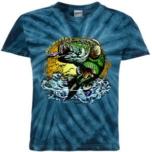 Big Mouth Bass Kids Tie-Dye T-Shirt