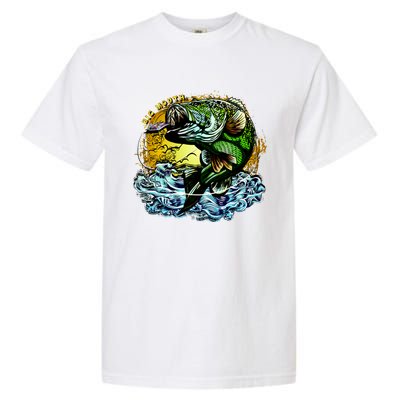 Big Mouth Bass Garment-Dyed Heavyweight T-Shirt