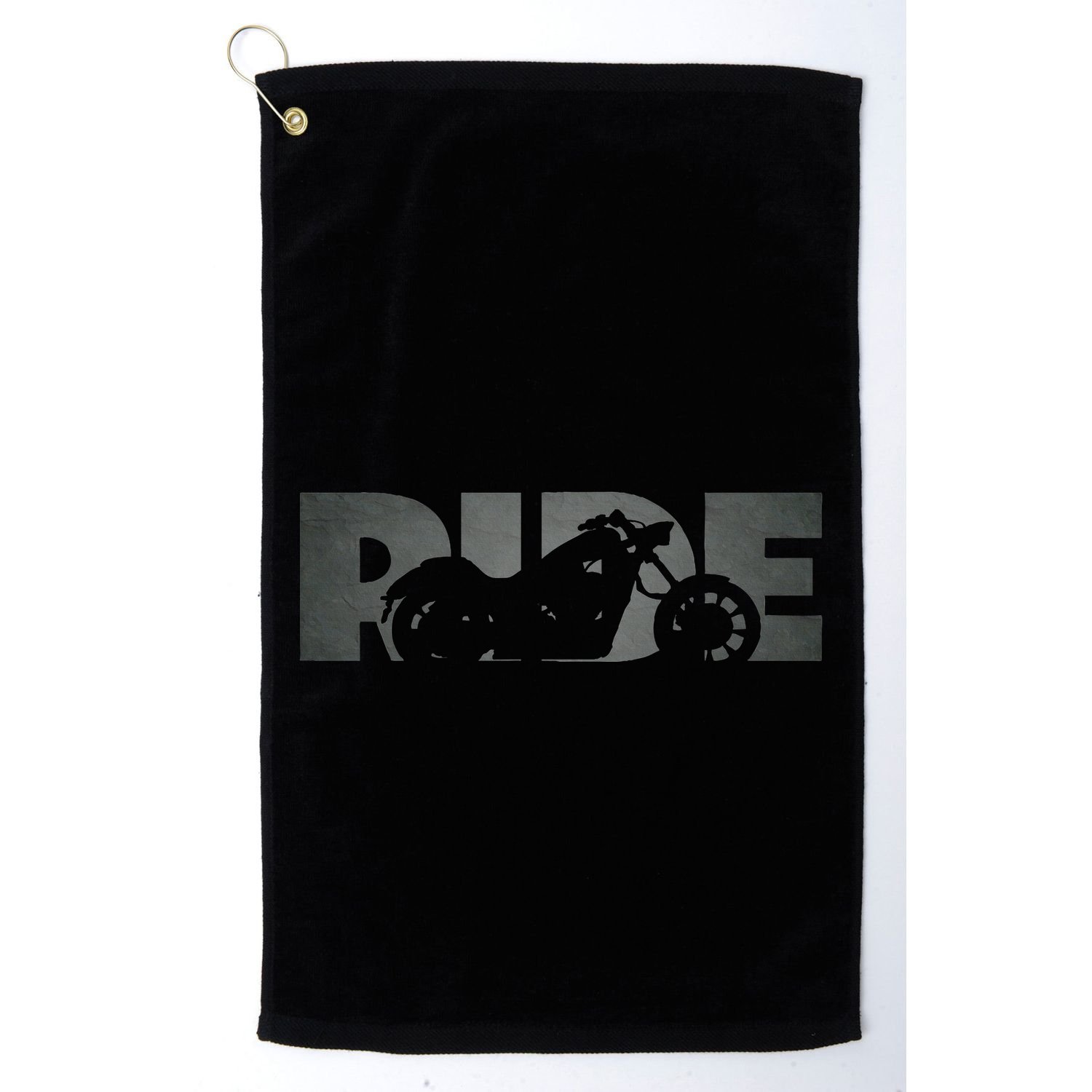 Biker Motorcycle Golf Towel