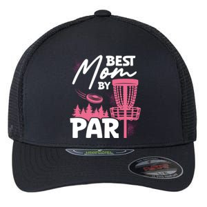 Best Mom By Par Ultimate Frisbee Gift Flexfit Unipanel Trucker Cap