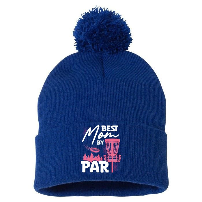 Best Mom By Par Ultimate Frisbee Gift Pom Pom 12in Knit Beanie