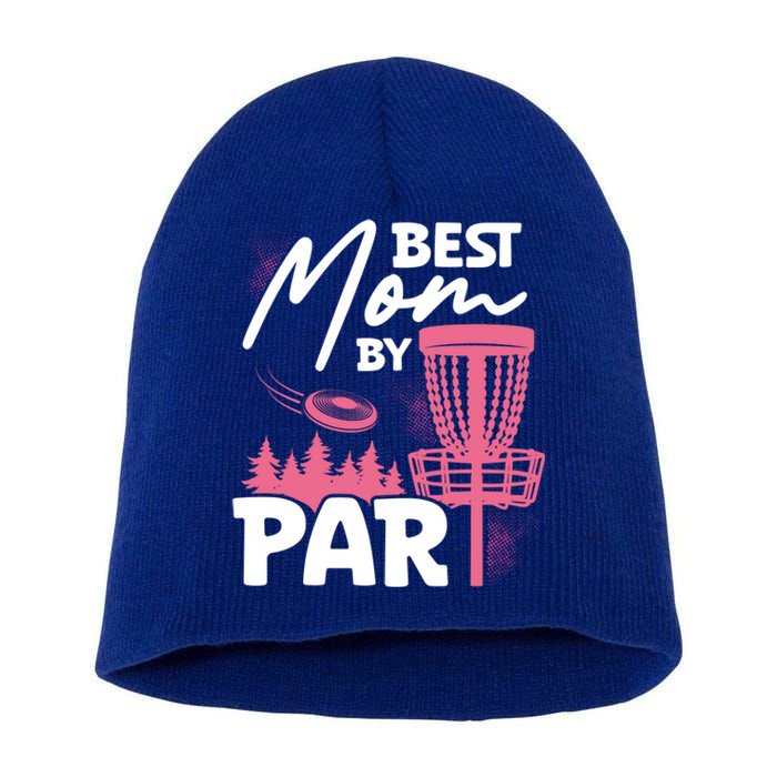 Best Mom By Par Ultimate Frisbee Gift Short Acrylic Beanie