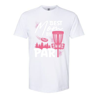 Best Mom By Par Ultimate Frisbee Gift Softstyle® CVC T-Shirt