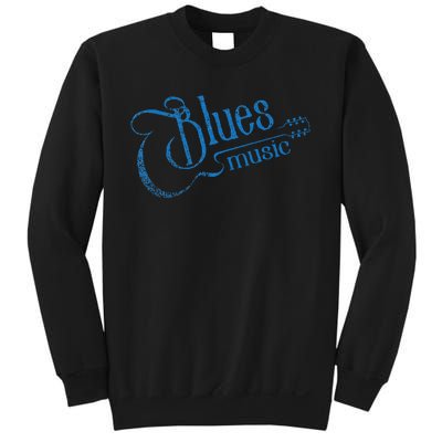 Blues Music Blues Lover Musician Guitarist Guitar Player Sweatshirt