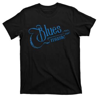 Blues Music Blues Lover Musician Guitarist Guitar Player T-Shirt