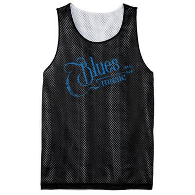 Blues Music Blues Lover Musician Guitarist Guitar Player Mesh Reversible Basketball Jersey Tank