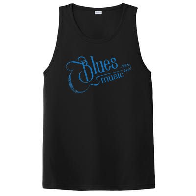 Blues Music Blues Lover Musician Guitarist Guitar Player PosiCharge Competitor Tank