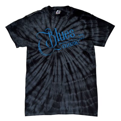 Blues Music Blues Lover Musician Guitarist Guitar Player Tie-Dye T-Shirt