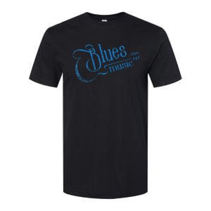 Blues Music Blues Lover Musician Guitarist Guitar Player Softstyle CVC T-Shirt